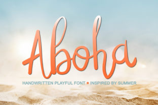 Aboha: The Perfect Handwritten Font for Crafters