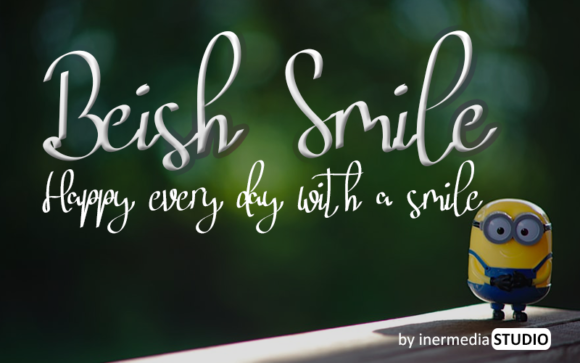 Beish Smile: A Handwritten Font for Creative Web Design