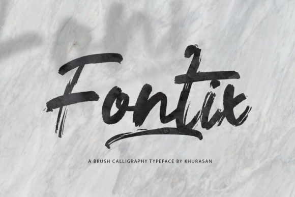 Boost Your Brand with Fontix: A Fun, Handwritten Typeface