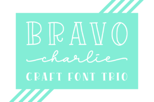Bravo Charlie: A Charming Display Font for Creative Makers