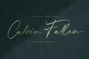 Calvin Fallen: A Handwritten Font for Engaging Brand Content