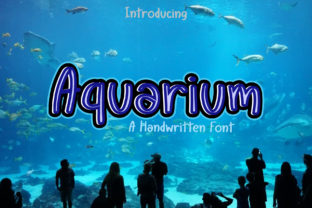 Discover Aquarium: A Quirky Handwritten Font for Creative Brands