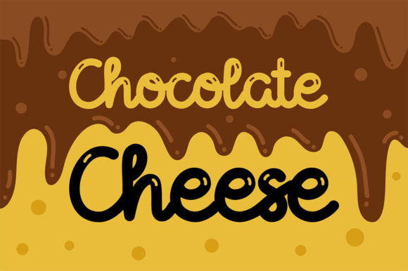 Discover Chocolate Cheese: A Charming Font for Editorial Design