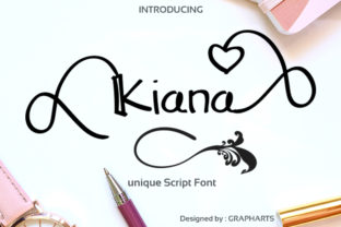 Discover Kiana: A Sweet, Soft Hand-Lettered Typeface