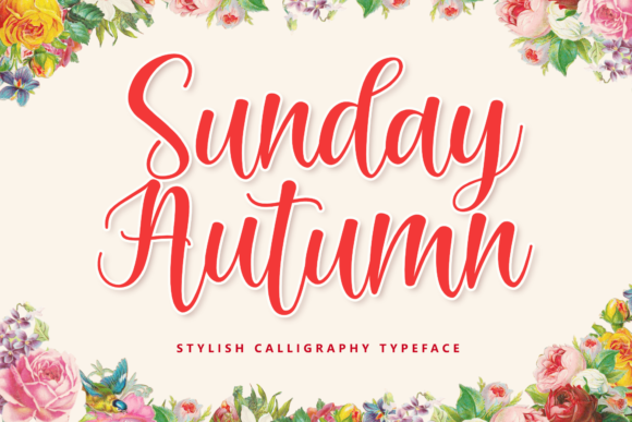 Discover Sunday Autumn: A Handwritten Font for Web Design