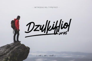 Discover the Elegance of Dzulkifliol: A Perfect Font for Handmade Creations
