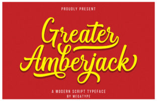 Elevate Your Web Design with Greater Amberjack Font