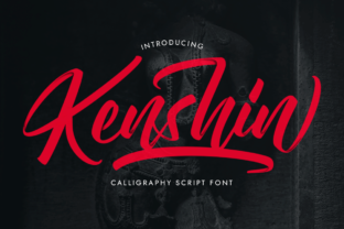Elevate Your Web Design with Kenshin: A Handwritten Font