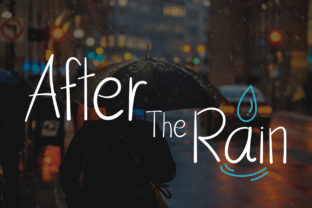 Enhance Your Brand with After the Rain Font