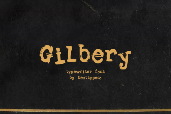 Enhance Your Brand with Gilbery: A Quirky Handwritten Font