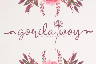 Gorila Woy: A Handwritten Font for Editorial Charm