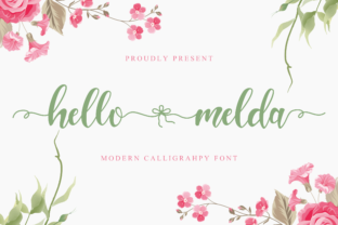 Hello Melda: A Romantic Handwritten Font for Elegant Branding