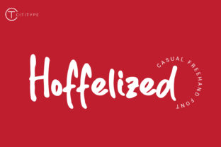 Hoffelized: A Handwritten Font for Creative Standouts