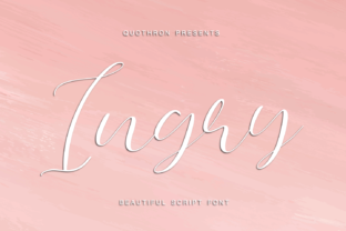 Ingry: A Handwritten Font for Modern Web Design