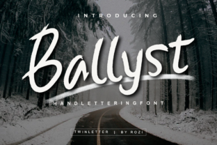 Introducing Ballist: A Charming Handwritten Font for Editorial Design