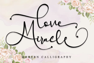 Love Miracle: A Charming Font for Creative Campaigns