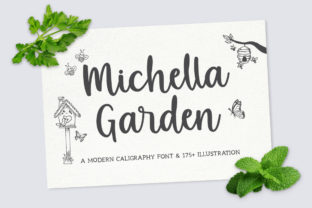 Michella Garden: A Charming Script Font for Crafters