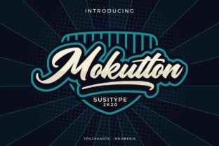 Mokutton: A Bold Handwritten Font for Engaging Visuals