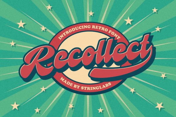 Recollet: A Bold Script for Eye-Catching Campaigns