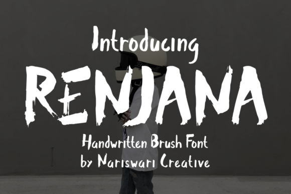 Renjana: A Versatile Handwritten Font for Web Design