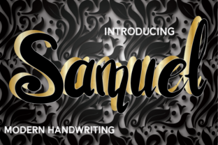 Samuel: A Handwritten Font for Editorial Elegance