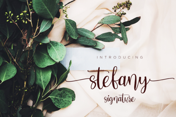 Stefany: A Handwritten Font for Memorable Campaigns