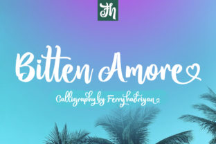 Transform Your Brand with Bitten Amore Font