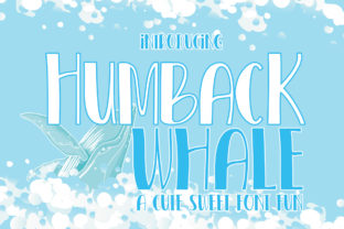 Transform Your Brand with Humback Whale Font