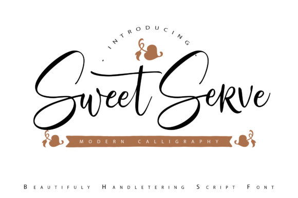 Transform Your Brand with Sweet Serve Font