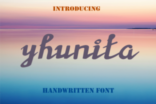Yhunita: A Charming and Elegant Handwritten Font